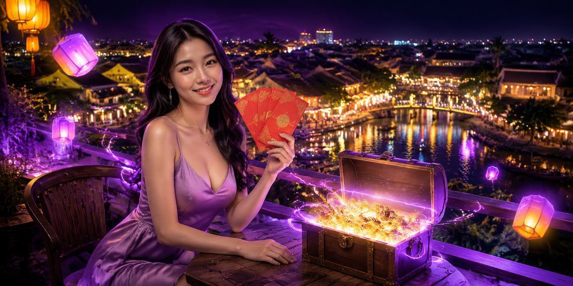 Bao lì xì đỏ bonus kèm cà phê buổi sáng tại phố cổ Hội An